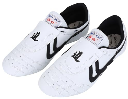 Keenso Zapatos de Taekwondo, Boxeo Deportivo Kung fu Taichi, Zapatillas de Artes Marciales, Zapatos Ligeros para Hombres y Mujeres con Bolsa de Almacenamiento )