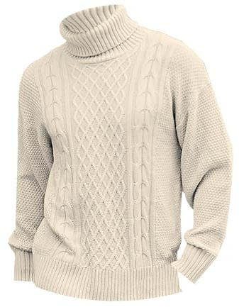 Dinglong sweatshirt uomo Suéter de cuello para hombre, camisa de punto de manga larga de color sólido, ropa para hombre camicie da uomo in maglia felpa uomo collo Alto collo Alto uomo