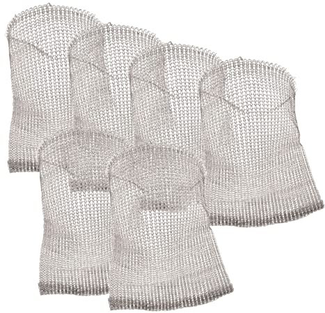 NULYLU Rete in Acciaio Inossidabile Per Protezione Radici Piante Cestini in Rete Per Giardinaggio Impedire Topi Mordere Radici Fiori