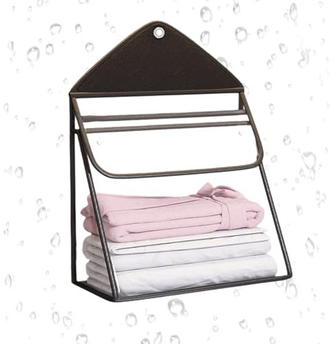 Panier à Linge de Salle de Bain - Bac À Linge Propre - Sac en PVC Transparent Imperméable avec Pochette pour Téléphone Tactile pour Chambre, Pépinière, Dortoir, Camping-Car,