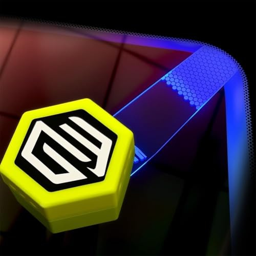 Luz de tintado Cut Right, luz LED con imán para tintado de lunas, herramienta recargable y resistente a los arañazos para cortar láminas de tintado de lunas y realizar trabajos en los bordes yellow