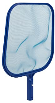Cofan Recoge Hojas Para Superficies de Piscinas | Red con Malla Fina Azul | Medidas 44 x 34 cm