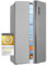 Exquisit Side by Side SBS560-050D inoxlook | 562 L Volumen | Inverter Kompressor | Side by Side Kühlschrank NoFrost | Kühlschrank Side by Side Schnellgefrieren