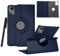 Heremore Custodia Cover Compatibile con Lenovo Tab M11 11 Pollici TB330FU,360 Rotating Stand Case Premium Pelle Sottile e leggera