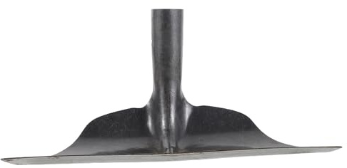 Lurrose Pala para Limpieza de Estiércol de Ganado Acero Manganeso Resistente Rastrillo Metálico para Establos Raspador para y de Vacas Herramienta Duradera para Manejo de Estiércol