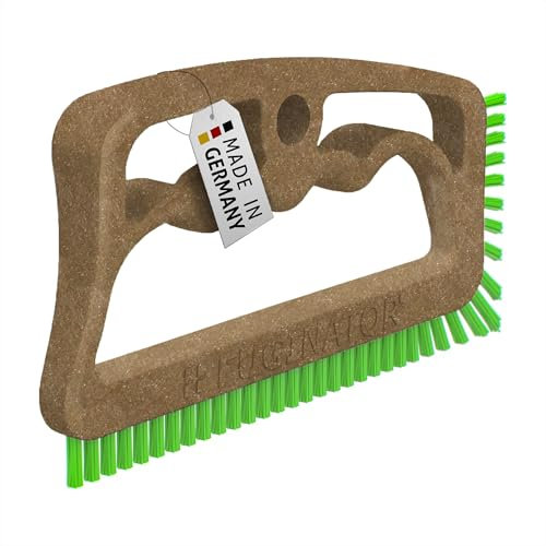 FUGINATOR® Fugenbürste BIO-Reinigungsbürste zur Fugenreinigung in Bad, WC, Küche-Reinigung von Wand-und Bodenfliesen-Handliche Bürste für Fugen und Fliesen