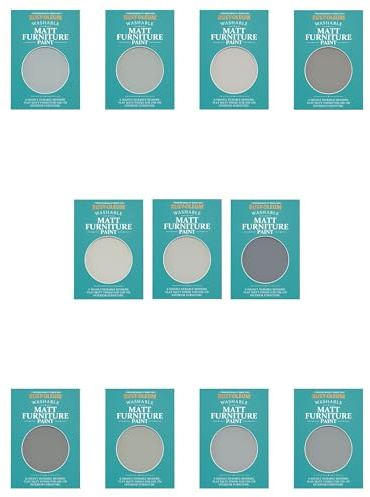 Rust-Oleum Furniture Paint in Matt Finish – Dusky Greys Tester Box