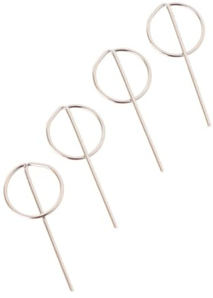 MJ Vision Set di 4 perni per espulsore scheda SIM, forma rotonda, per rimozione vassoio SIM, set di 4 pin