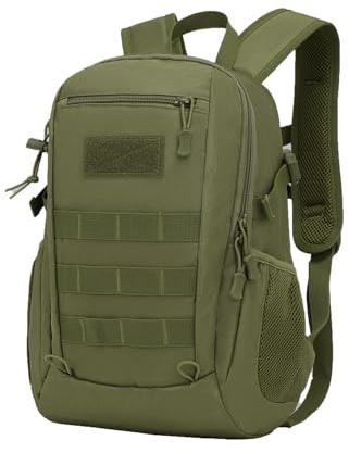 Mochilas para minimochila táctica para bicicleta, senderismo, montañismo, ciclismo, mochila MOLLE, mochila de senderismo, mochila táctica para hombre, mochila para ordenador portátil, para asalto al