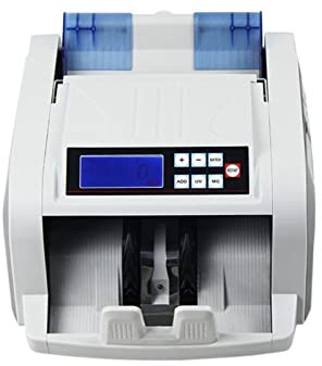 Macchina per contare i soldi, Money Counter Machine 282 0uv/mg Compatibile con USD, EUR, HKD, Argentina e altre valute Contraffate del rivelatore con GUIDATO Schermo