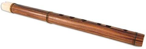 NOVICA Wooden Andean Quena Flute with Cow Bone Mouthpiece and Carrying Case, 'Song of The Andes'