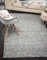 A2Z Rug Pera Shaggy Luxury Super Soft 5cm Pile Thickness 160X220cm - 5'4''x7'5''ft Plain Silver Shag Area Rugs