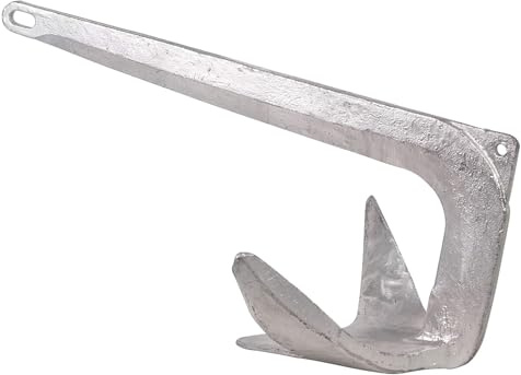 TREPPE - Ancla Tipo Bruce 12 kg para lancha Barco Nautica de Acero galvanizado