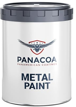 PANACOA Metallschutzlack 3in1 Metalllack Metallfarbe Rostschutzfarbe l Schwarz 750ml