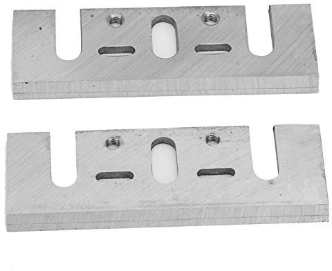 Cuchillas de cepilladora eléctrica de 2 piezas, cuchillas de cepilladora eléctrica de acero de alta velocidad para cepilladora de mano