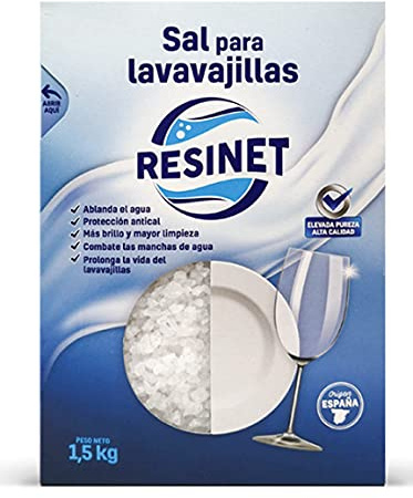 Sal lavavajillas granulada marina de 2 Kg.