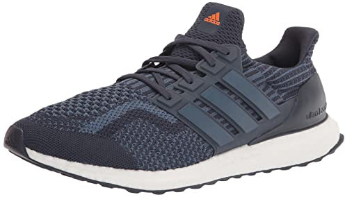 adidas Herren Ultraboost 5.0 DNA Shoes Laufschuh, Shadow Navy/Wonder Steel/Impact Orange, 44 2/3 EU