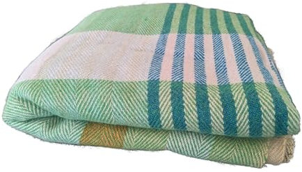 Nepal Nature Luxus Schöne Warme Decke Kaschmirdecke Wohndecke Kuscheldecke - 100% Kaschmir, bunt(110 x 220cm) Sofadecke/Überwurf Decke/Plaid Couch Sofa/Tagesdecke Blanket