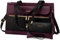 LOVEVOOK Laptoptasche Damen 17,3 Zoll, Elegant Handtasche Arbeitstasche Groß Shopper Business Tasche Aktentasche Lehrertasche, PU Leder Tote Bag Schultasche Notebooktasche für Büro Uni, Violett