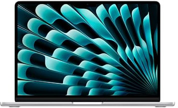 Apple MacBook Air (13, Apple M4 Chip mit 10‑Core CPU und 10‑Core GPU, 16GB Gemeinsamer Arbeitsspeicher, 512 GB) - Silber