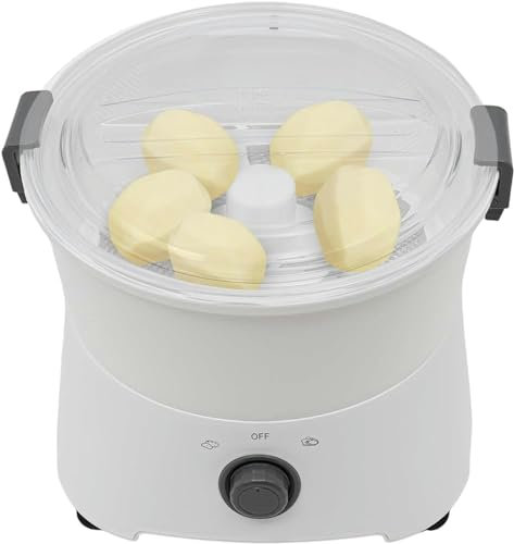 XSDAJSD Pelador de Patatas eléctrico, pelador de Patatas Comercial, pelador de Patatas eléctrico Comercial, pelador de Patatas automático con un Solo botón para Cocina