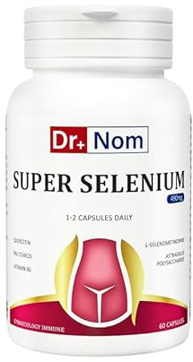 Drnom Capsule di Selenio per Supporto Nutrizionale Giornaliero - 60 Capsule