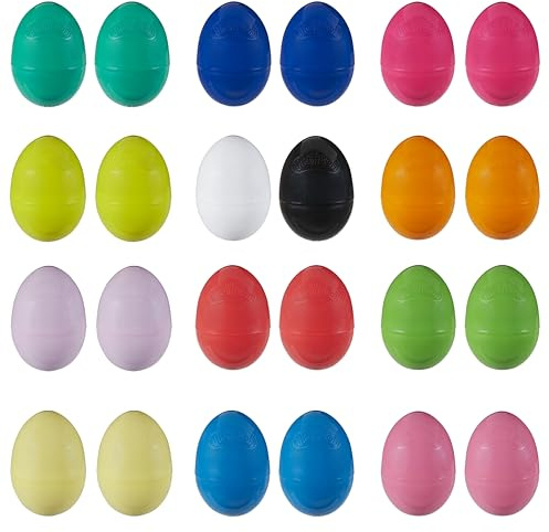 Play-Doh Eggs 24 Pack of Non-Toxic modelling Compound for Kids 2 Years and up for Party favours, Easter Basket Stuffers, Pinata Toys and More