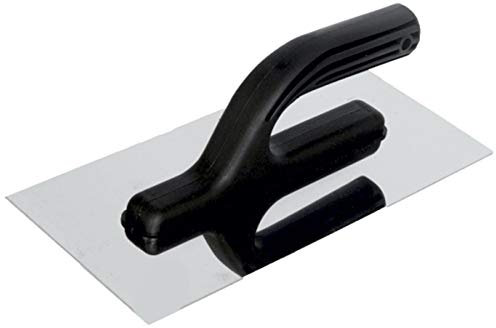 Toolty Professional Stainless Steel Trowel, Putty Trowel, Mortars Trowel, Finishing Trowel - 270mm - for Plaster, mortars, adhesives - Plastic Handle, Plastering, DIY - TLTY-5000