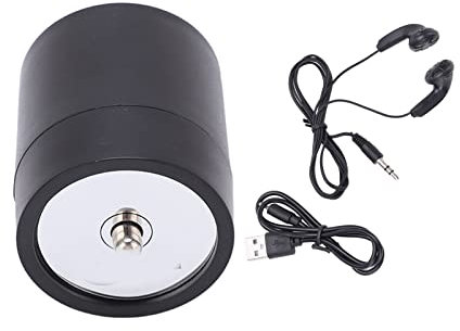 Socobeta Amplificateur de Son, Appareil d'écoute Mural ABS Haute sensibilité pour Fuite d'eau