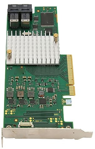 Vikye SAS HBA RAID Controller Karte, PCIE 3.0 Erweiterungskarte 12 Gbit/s RAID Controller Karte SAS RAID Controller Karte für Datenübertragung
