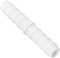 Connettore dritto in plastica bianca da 22 mm per tubo flessibile in gomma siliconica PVC