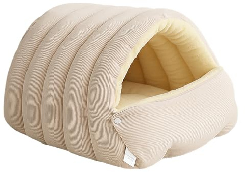 Panier pour Chien Caverne De Repos Fermée Pour Chat