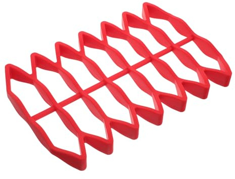 HANABASS Bandeja de Silicona Roja para Buzón, Inserto Antivaho y Protector de Lluvia para Correo, Accesorio Resistente para Organización y Ventilación del Compartimento del Buzón Exterior