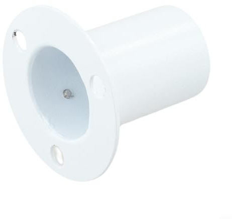 QuivyLivy Bride de piscine en acier inoxydable, base de main courante de 3,8 cm, raccord d'échelle de natation, ancrage de garde-corps de pont marin, support de tuyau de yacht, antirouille