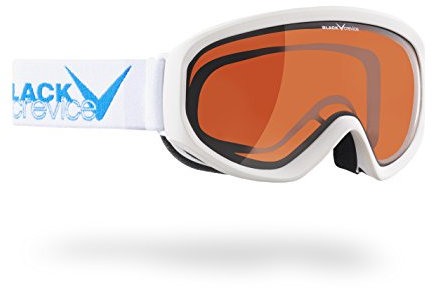 Black Crevice Erwachsene Skibrille, weiß/orange, One Size…