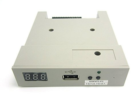 NAMVO sfrm72-fu – Externes Diskettenlaufwerk Emulator mit USB, Weiß