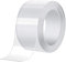 Gebildet 1 piece 10m × 5cm PVC Impermeabile Striscia Sigillante per Cucina e Bagno, Acrilico Nastro Adesivo Sigillante Antimuffa, a Prova di Muffa Nastro di Tenuta (Trasparente)