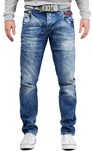 Cipo & Baxx Vaqueros para Hombre CD394-bans W38/L32
