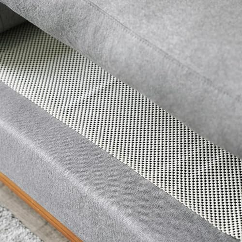 ECOHomes Couch Cushion Grip Pad, Couch Cushion Non Slip Pads Keep Sofa Cushions from Sliding - Anti Slip Sofa & Patio Grips Mattress Gripper Stopper Stop Slide & Prevent Sliding (4 Seater - 22 x 88)