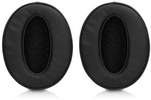 Almohadillas de repuesto para Sennheiser HD4.50/HD4.50BT/HD 4.50BTNC/HD4.50SE/HD4.40BT, Almohadillas auriculares para Sennheiser HD4.30G/HD4.20S/HD450/HD458BT/HD 450BT/HD400S/HD350BT/HD300 (Negro)