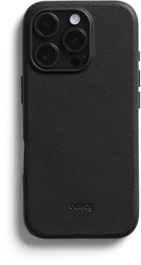 Bellroy Lederhülle für iPhone 16 Pro - Black