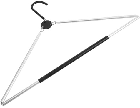 HORIALENCE Percha Plegable Metálica Portátil para Ropa de Viaje y Armario, Diseño Creativo en Aluminio Resistente y Ligera para Uso en Closet y Viajes