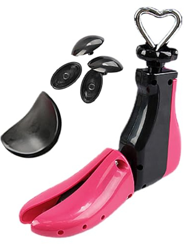 Barella per scarpe da donna – Espansore multidirezionale, Allargatore regolabile per stivali, Barella per collo del piede con alto, Estensore in pelle, Strumento per alleviare il piede | Disposi