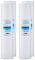Geekpure Cartuccia filtrante per sedimenti in polipropilene PP da 20 pollici per sistema di filtraggio dell'acqua di tutta la casa, 4,5 x 20-5 micron