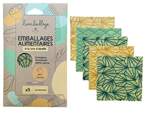 L’Embeillage®, le Bee wrap français - Emballage alimentaire réutilisable - Fabriqué en France, Bio et 100% naturel en cire d’abeille