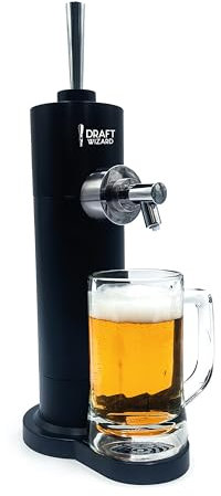 Menkind Draft Wizard - Dispensador ultrasónico de cerveza espumante con pilas