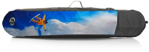 BambiniWelt by Rafael K. Borsa da snowboard per bambini, zaino da snowboard (modello 9, 135 cm)