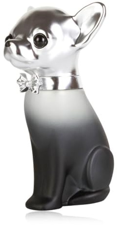 Jean-Pierre Sand – Tekito Silver – Eau de Parfum, 75 ml – Parfum för kvinnor i en samlarflaska, perfekt som en gåva – damparfym i chihuahua-flaska