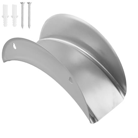 Supporto da parete per tubo da giardino per stoccaggio efficiente di tubi dell'acqua fino a 15,2 m, design in metallo