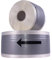 LINDER Polyester-Fadenstrukturband (Hot Melt) - 16 mm, 76 mm Kern, ca. 450 daN Reisskraft, 850 m pro Rolle - Farbe: weiß (2 Rollen/Karton)